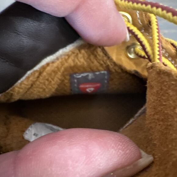 Timberland Classic Leather Boots Toddler Sz 6M Boys 6 Inch Boots - Picture 9 of 10